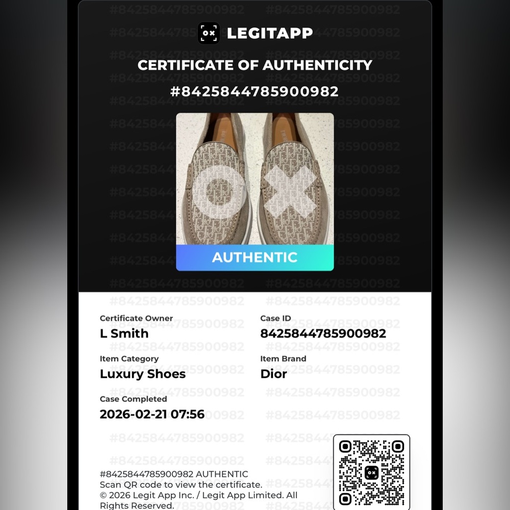 Dior Granville oblique jacquard beige loafer 44 - Picture 16 of 16